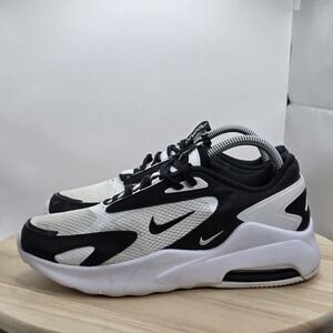 Womens Size 9 - Nike Air Max Bolt White Black White Athletic Shoes Sneakers